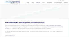 Desktop Screenshot of incoag.ch