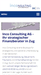 Mobile Screenshot of incoag.ch